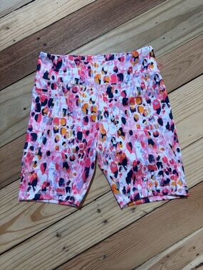 tek gear Pink Multi-Color Active Bike Shorts